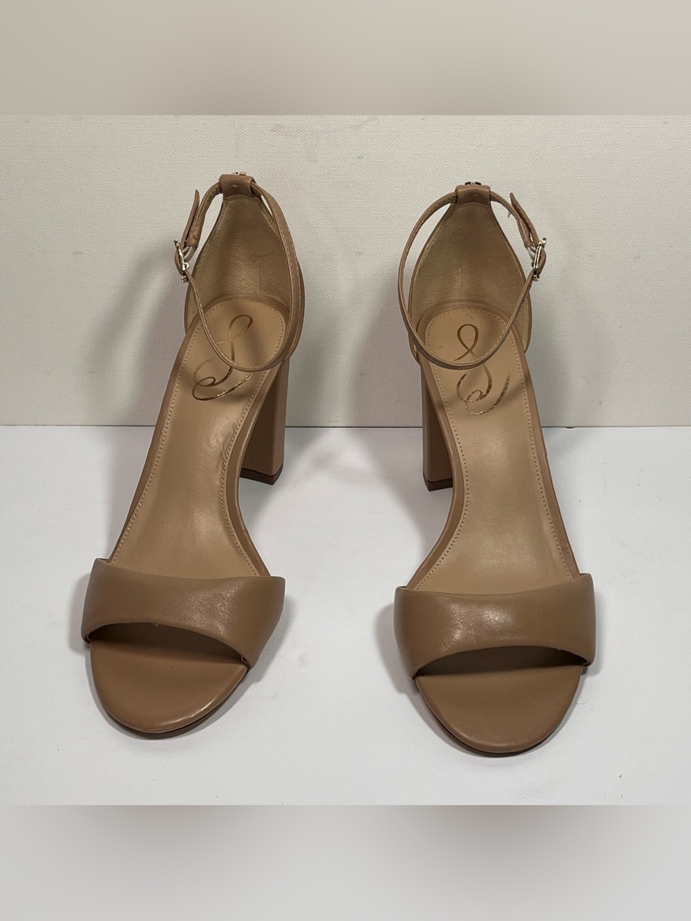 Sam Edelman Robyn Leather Ankle Strap Heel - Picture 4 of 7